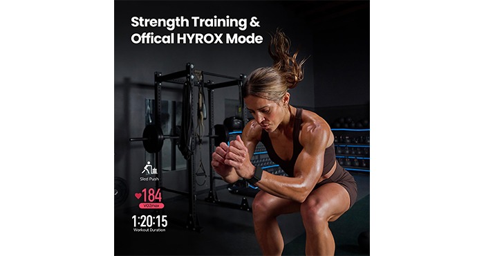 Amazfit Helio Strap Smart Band Fitness Tracker, 24/7 Activity and Sleep Tracker with Heart Rate, 10 Days Battery Life, 27 Sports Modes, Strength Training, HYROX, No Subscription Required for Android thumbnail 5